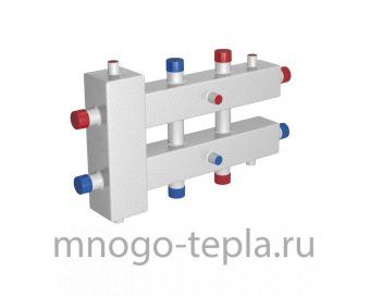 Коллекторный модуль с гидрострелкой RISPA ГРУ+КМГ 60-3ВУ, нержавеющая сталь - №1