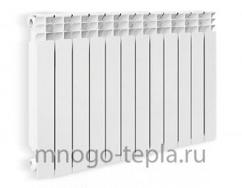 Алюминиевый радиатор Halsen 500/80, 10 секций, литой - №1