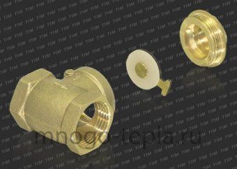 Обратный клапан лепестковый 1 1/2" ГГ TiM JH-1014C - №1