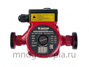 Циркуляционный насос UNIPUMP UPC 32-120 220 (500 Вт) - №1