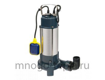 Фекальный насос для дома UNIPUMP FEKACUT V1300DF, для тяжелых условий (перекачка до 18 м³/час, напор до 12 метров) - №1