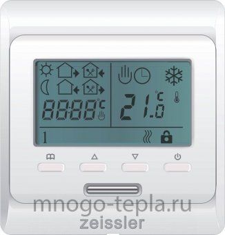 Электронный термостат TIM M6.716 для теплого пола - №1
