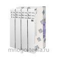 Биметаллический радиатор отопления STI Bimetal 350/80, 4 секции, на площадь до 4.2 м2, тепловая мощность 420 Вт - №3