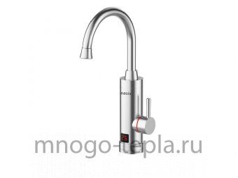 Смеситель водонагреватель проточный Oasis KP-S, 3000 Вт, из нержавеющей стали, с индикатором нагрева - №1
