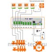 Зональный коммуникатор 8 каналов TIM ZC8.1.220LED2, 220В(LED) - №6