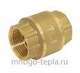 Обратный клапан 1 1/2" ГГ TIM JH-1014std с металлическим штоком укороченный - №2