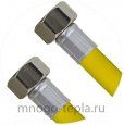 Шланг для газа с PVC покрытием TiM г/г 1/2 150см - №2