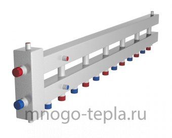 Коллекторный модуль с гидрострелкой RISPA ГРУ+КМГ 60-7ВН, нержавеющая сталь - №1