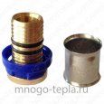 Пресс - уголок штуцер с креплением 16 х 1/2" ВР TIM F-ZL1602M (установочный) - №3
