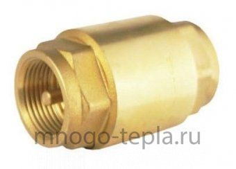 Обратный клапан 1 1/2 ГГ TIM JH-1014 с металлическим штоком - №1