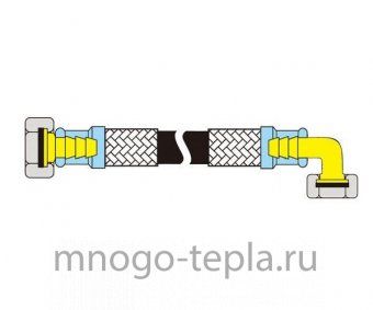 Гибкая подводка угловая TiM 3/4 г/г 300 см - №1