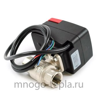 Кран от протечек воды 3/4" ВН/ВН Zeissler ZSv.1300.1105, с электроприводом 220В - №1