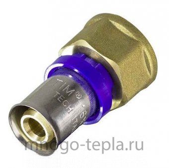 Пресс - муфта 20 х 1/2" ВР TIM F-S2002F - №1