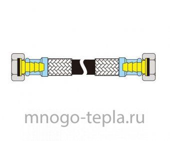 Гибкая подводка TiM 1/2 г/г 80 см - №1