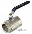 Кран шаровый 1 1/2" ГГ TIM (DE1212X) никелированный усиленный прямой - рычаг - №2